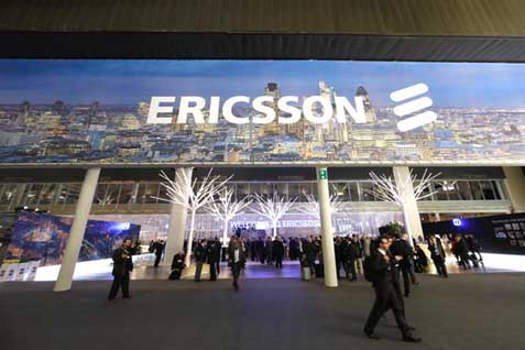 Logo Ericsson/Bloomberg